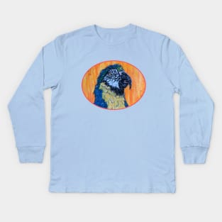 Parrot Head Kids Long Sleeve T-Shirt